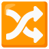 shuffle tracks button on Google
