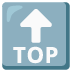 TOP arrow on Google