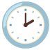 two o’clock emoji on Google
