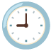 nine o’clock on Google