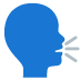 speaking head on Google