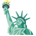 Statue of Liberty emoji on Google