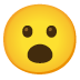 face with open mouth on Google
