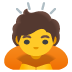 person bowing emoji on Google