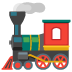 locomotive emoji on Google