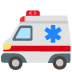 ambulance emoji on Google