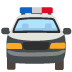 oncoming police car on Google