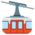 mountain cableway on Google