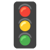 vertical traffic light emoji on Google