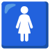 women’s room emoji on Google