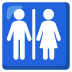 restroom emoji on Google