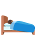 person in bed: medium skin tone on Google