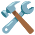 hammer and wrench emoji on Google