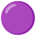 purple circle on Google