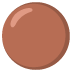 brown circle on Google