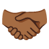 handshake: medium-dark skin tone on Google