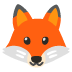 fox emoji on Google