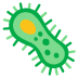 microbe emoji on Google