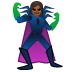 woman supervillain: medium-dark skin tone on Google