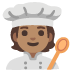 cook: medium skin tone on Google