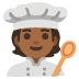 cook: medium-dark skin tone on Google