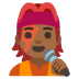 singer: medium-dark skin tone on Google
