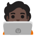 technologist: dark skin tone on Google