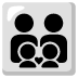 family: adult, adult, child, child emoji on Google