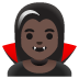 woman vampire: dark skin tone on Google