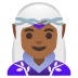 woman elf: medium-dark skin tone on Google