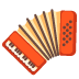 accordion emoji on Google