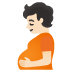 pregnant person: light skin tone on Google