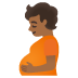 pregnant person: medium-dark skin tone on Google