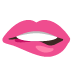 biting lip on Google