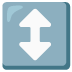up-down arrow on Google