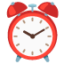 alarm clock emoji on Google
