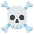 skull and crossbones on Google