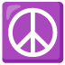 peace symbol on Google