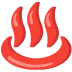 hot springs emoji on Google