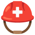 rescue worker’s helmet emoji on Google