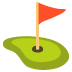 flag in hole on Google
