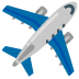 airplane emoji on Google