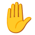 raised hand on Google