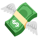 Money With Wings emoji