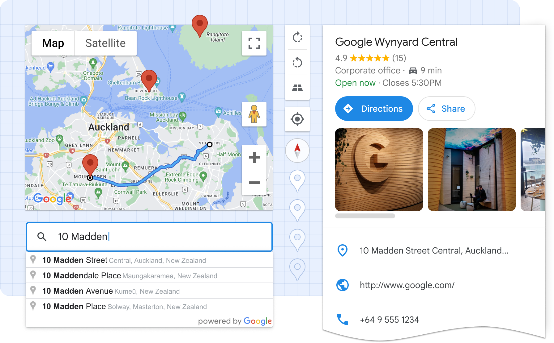 extended-component-library:A set of Web Components from Google Maps ...