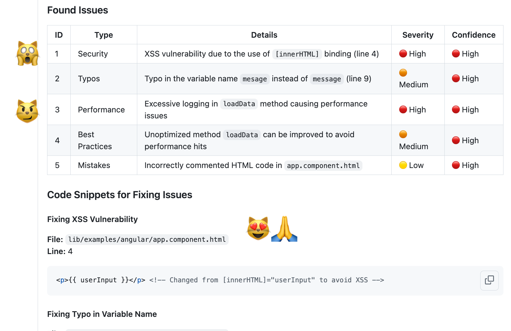 Gooroo.dev performs awesome code review