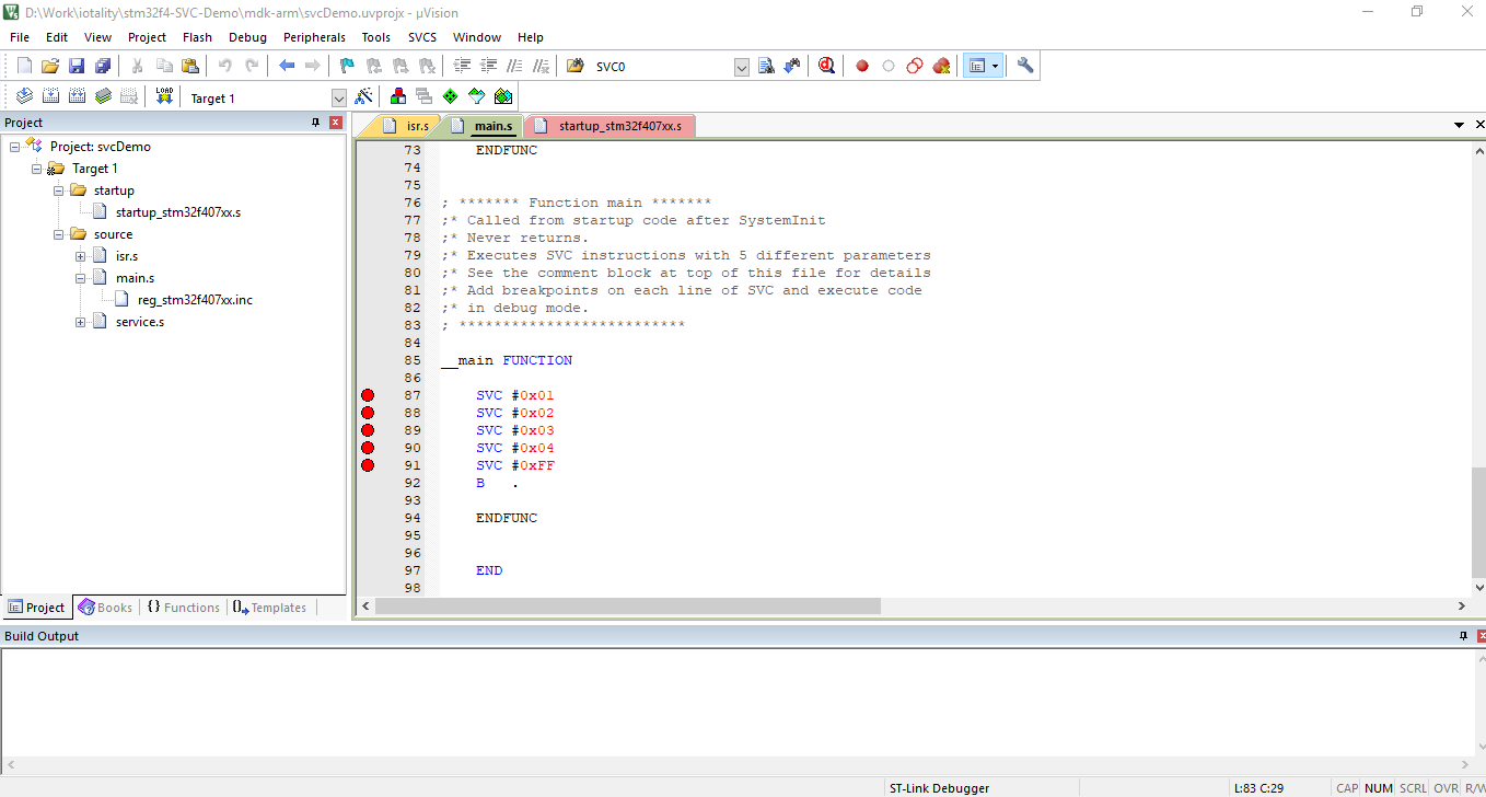 STM32F4 software pack