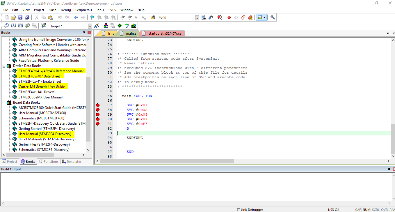 STM32F4 software pack