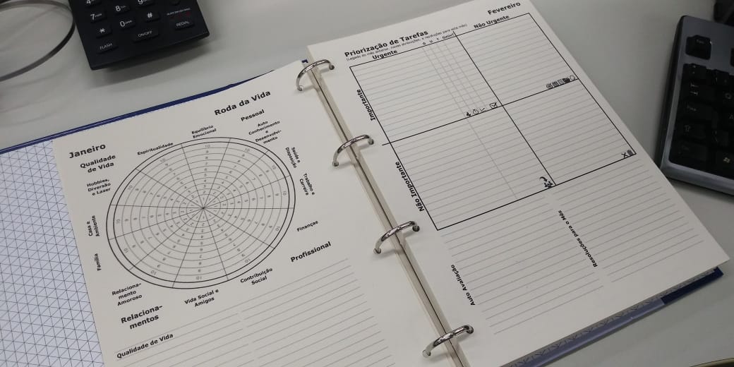 Planner GPlan 2020 - roda da vida