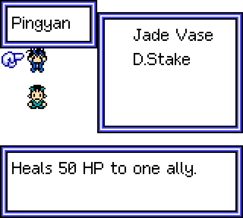 Relic list with a description